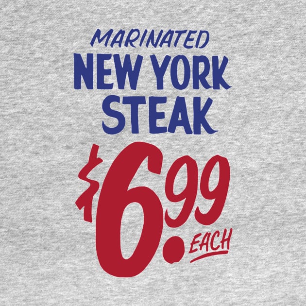 New York Steak sign by Anne-Marie van Warmerdam